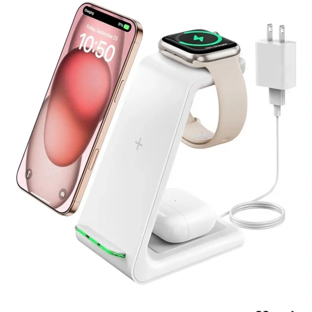 3in 1 wireless charging station